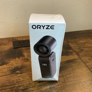 Portable Desk Fan + Phone Holder Vertical Side By Side Turbo Handheld 5-in-1 NIB